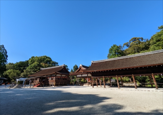京都上賀茂神社細殿