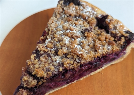 焼き菓子工房コレットのブルーベリーとカシスのタルト