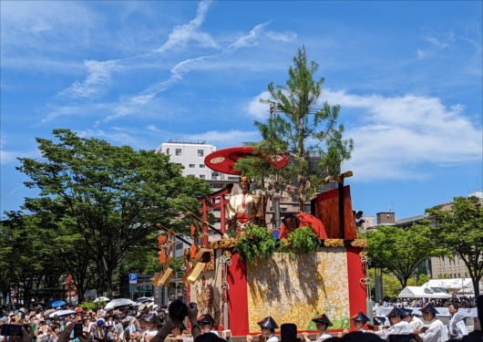 京都祇園祭の鈴鹿山