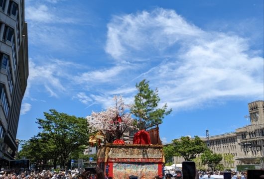 祇園祭黒主山の山鉾巡業