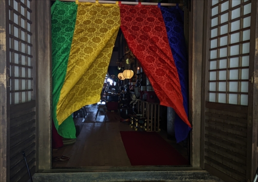清水寺の千日詣り内々陣入口