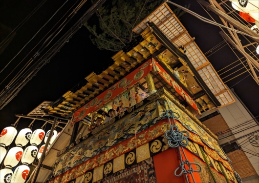岩戸山の祇園祭宵山