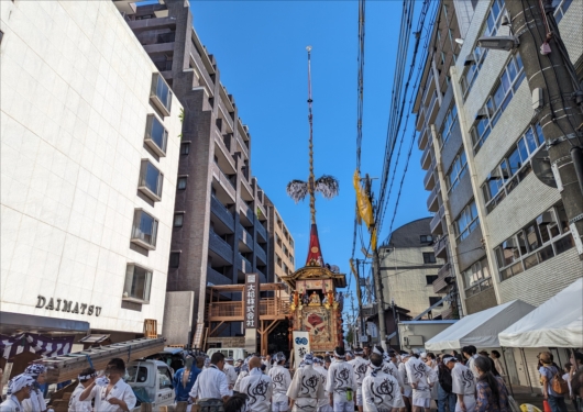 京都祇園祭の菊水鉾