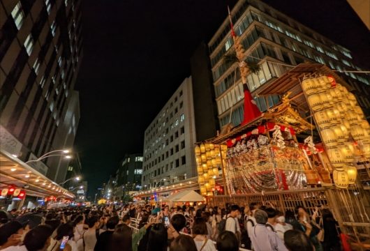 祇園祭宵山の長刀鉾