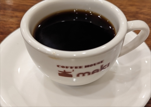 コーヒーハウスマキブレンドコーヒー