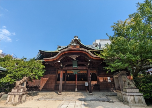 菅大臣神社本殿