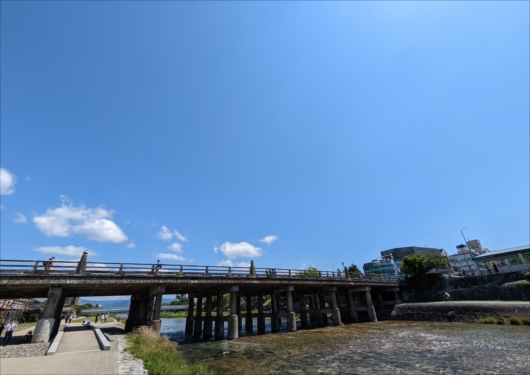 鴨川(三条大橋近く)