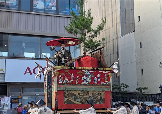伯牙山の巡業