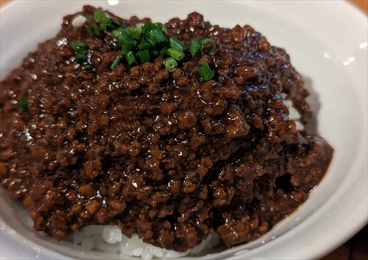 風来房の肉みそ飯