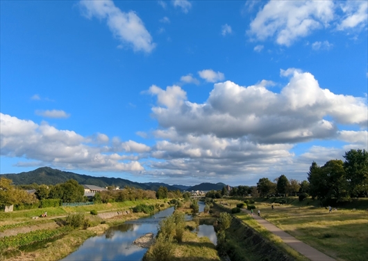 賀茂川(出雲路橋)